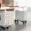 Computer Tower Stand, Adjustable Mobile CPU Holder PC Tower Stand with Rolling Caster Wheels, Pc Floor Riser Stand A 6