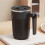 Automatic Stirring Coffee Cup with Temperature Display 13.5oz Self-Stirring Mug with Lid for Coffee,Milk Other Beverages 4