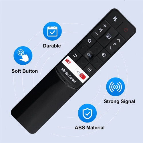 Replace RC602 JM12 Remote Control for TCL  TV Remote Control 2