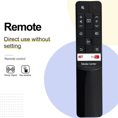 Replace RC602 JM12 Remote Control for TCL  TV Remote Control 2