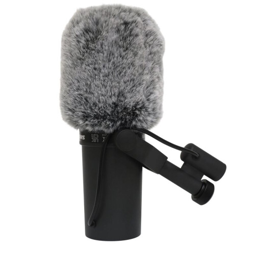 2Pcs Mic Furry Windscreen Cover Windscreen Microphone  Filter for  SM7B Replacement