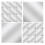 40Pcs Tiny Silver Acrylic Mirror Tiles Self-Adhesive for Wall Crafts 2