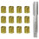 13 PCS  Thread Repair Kit, M14x1.25 Inserts and M16x1.25 Tap  Rethreading Set Thread Repair Tool Kit 3