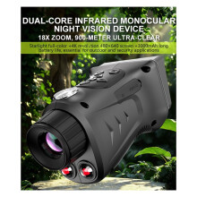 New 4K 18x HD Outdoor Photo and Video Infrared Night Vision Device Starlight Full-Color Dual-Core Night Vision Device