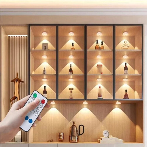 LED Under Cabinet Lights with Motion Sensor, Dimmable USB Rechargeable Night Light for Kitchen, Closet, and Aisle 2