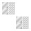 40Pcs Tiny Silver Acrylic Mirror Tiles Self-Adhesive for Wall Crafts 9