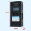 Cabinet Type Temperature and Humidity Transmitter Sensor OLED LCD Screen Self-Illuminating Night Vision Double RJ45 1