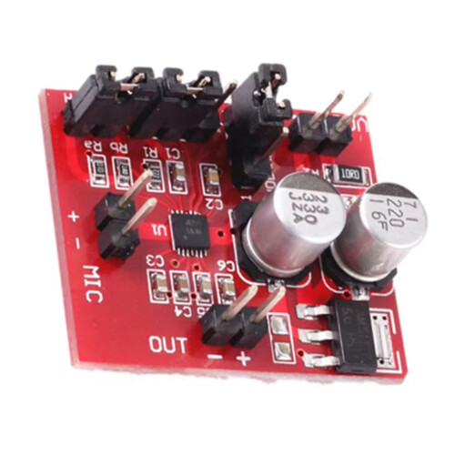 MAX9814 Electret Microphone Amplifier Board Module DC3.6V-12V with AGC Function Volume Control Audio Board 2
