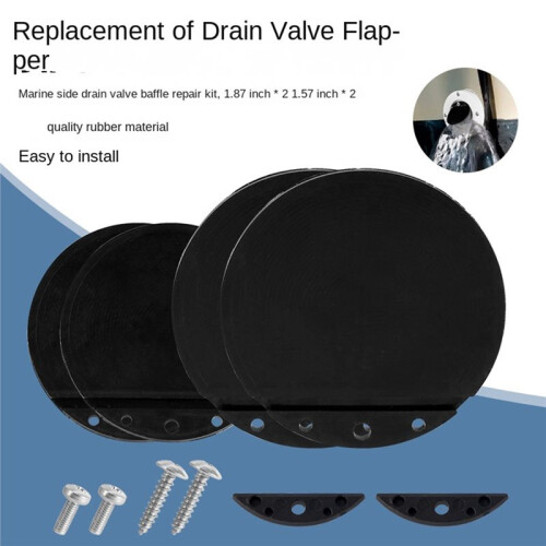 Marine Drain Flap Replacement Scupper Valves Flapper for Marine Drainage 1