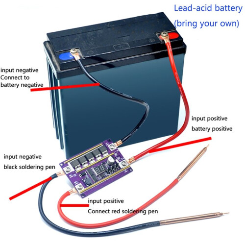 K99  Spot  DIY  Spot  Control Board Suitable for Lead-Acid Batteries with Shell 1