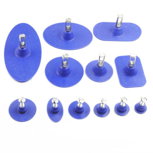 1set Dent Puller Tabs Glue Pulling Tabs Paintless Dent Repair Car Dent Removal Body Repair Kit 2