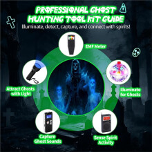 8 Pcs  Equipment Kit, for Beginners & Investigators, Complete  Investigation Equipment Bundle with EMF Meter