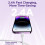 2.4A USB-A to Lightning Fast Charging Data Cable 1.2m White 2