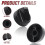 8Pack Control Knobs Replacement with 24 Adapters for Oven, Stove, and Range Versatile and Wide Application 2