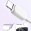 2.4A USB-A to Lightning Fast Charging Data Cable 1.2m White 5