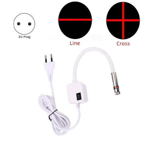 Magnetic Quilting Light with Adjustable Sewing Guide, Strong Magnet Base One Word EU Plug 2