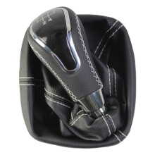 For VAZ 2113/2114/2115 Manual 5 Speed Car Stick Gear Shift Knob Lever HandBall White