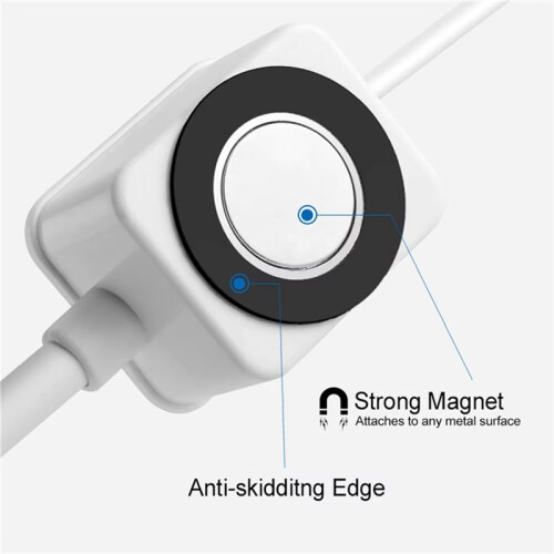 Magnetic Quilting Light with Adjustable Sewing Guide, Strong Magnet Base One Word EU Plug 2