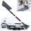 3In1 Extendable Ice Scraper Front Windshield Ice Scraping Defrost Broom for Car Vehicle Snowmobiles 9
