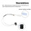 For  A1/A1  3D Printer Heating Assembly Kit with Hotend Heating Components and Synthetic Stone 3