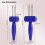Portable Cord Knitting Hook Needle Crocheting Tool for Binding-Off or Edging Knitting LatchHook Tool Three- 5