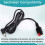 For  IC-705 Portable Short Wave Radio Power    Conversion Plug  Power Cable 1