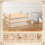 Binding Press Wooden Book Press Flat Paper Press Machine Book Binding Tool for Office Desktop DIY Book Binding 7