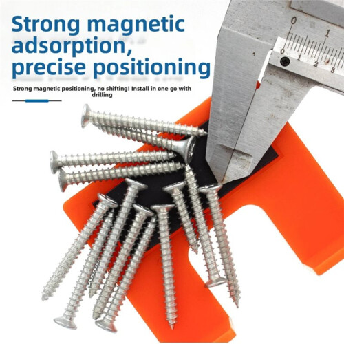 Heavy Duty Cabinet Hinge Installation Clips with Magnetic Positioning for Quick Setup and 2mm Accurate Door Alignment 2