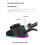 Mouse Charging Dock for  G Pro X Superlight 2 GPW3 G502X Wireless Mouse Charging Dock for  DeathAdder V2 A 5