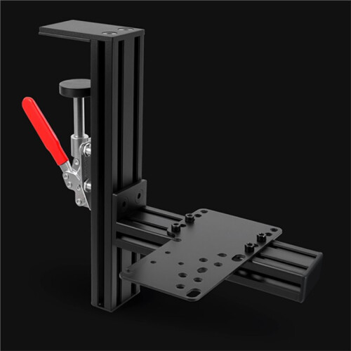 Universal Desk Mounted Fixture Quick Release Racing Game Simulator Manual Shift Sequence Desktop Clamp W Adapter Board 1
