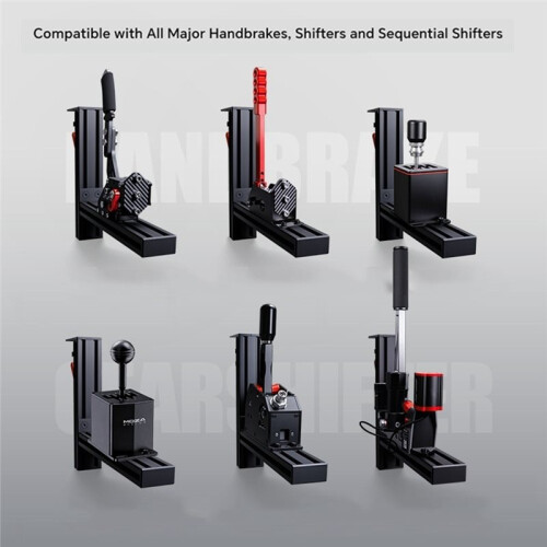 Universal Desk Mounted Fixture Quick Release Racing Game Simulator Manual Shift Sequence Desktop Clamp W Adapter Board