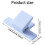 3-Hole Punch Handheld Paper Punch, Small Multi-Function Hole Puncher for Scrapbooking, Paper Crafting,6-Sheet Capacity 8