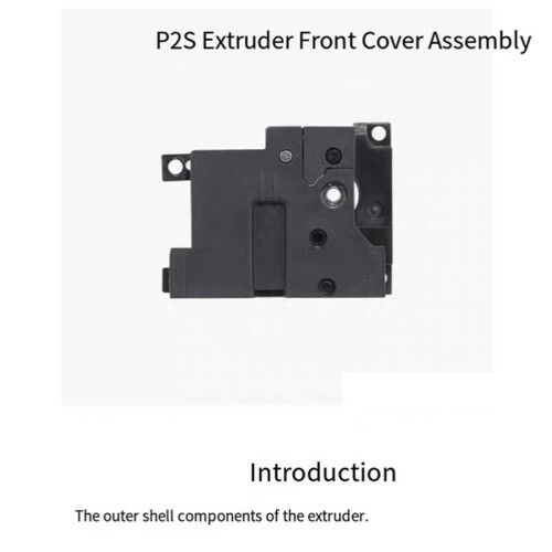 Extruder Front Cover for  P2S Assembly 3D Printer Accessory 1