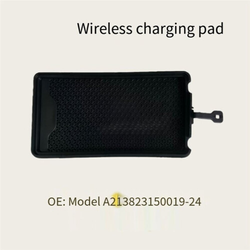A2138231500 Car Dashboard Storage Box Wireless Charging Rubber Mat for   CLS E 2019-2023 1