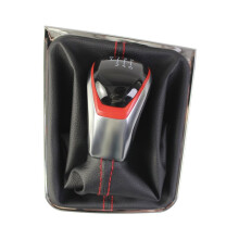 For 7 A7 MK7 for GTD MT 6 Speed Gear Shift Knob Shifter Lever Gaiter Boot Cover Collar