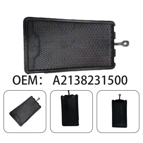 A2138231500 Car Dashboard Storage Box Wireless Charging Rubber Mat for   CLS E 2019-2023 1
