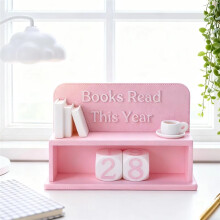 Books Read This Year Counting Ornaments Wear Resist Book Read Tracker Small Book Counter for Teachers Writers Library B