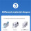 Universal Barcode Label Separator 10-60mm Tag Manual Label Distributor Machine - Thermal Sensitive Sticker Peeling Tool 7