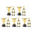30Pièces Trophées Enfant Mini Coupe Récompense Sport 10