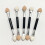 50Pièces Brosse Ombres À Paupières Douce Multi Usage Femme 11