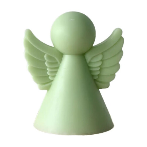 Engel-Aromakerze mit dekorativem Design 1