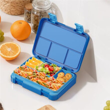 Bento Lunch Box for Kids, Kids Leak Proof Bento Lunch Boxes Food Containers for School, Travel, -the-Go Meal, Food