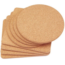 Cork Trivet, High Density Fine Particle Thick Cork Trivets, 7.8Inch Heat Resistant Cork Coaster, Cork Placemats