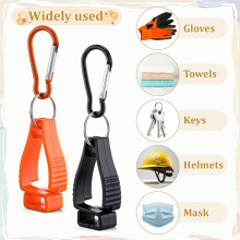 40 PCS Glove Clips Glove Belt Clip, Work Safety Clip Gloves Keeper Grabber Clips for Belt Loop Guard Worker Construction