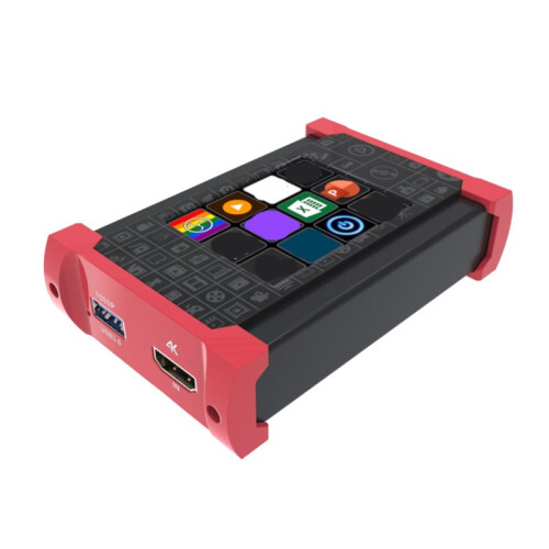 4K HD Capture Card Live Broadcast Console Stream Box Visual  Keyboard Stream Deck Capture Support OBS/TikTokHUG 2