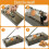 Nut Cracker for Almond Hazelnut Chestnut, Stainless Steel Nut Opener Nutcracker Tool Pecan Cracker Walnut Cracker Plier 6