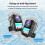 PULUZ Waterproof Camera Diving Case for  Osmo 360 Action Camera 40m Underwater Housing Shell Cover 7