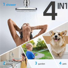 Accessoires de Salle de Bain Purificateur D'Eau Multicouche pour Baignoire, Petit Purificateur D'Eau Domestique, Filtre pour Baignoire, Accessoires de