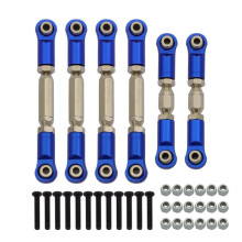 Metal Tie Rods Linkage Set for 1/10 Arrma Granite SENTON VORTEKS Typhon Rock RC Car Upgrade Parts,