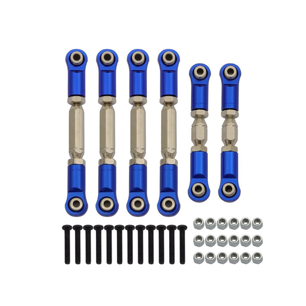 Metal Tie Rods Linkage Set For 1/10 Arrma Granite Senton Vorteks Typhon Rock Rc Car Upgrade Parts, 4712901496337
